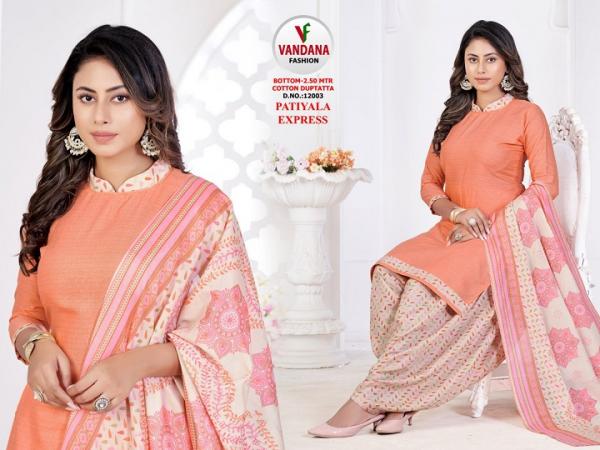 Vandana Patiyala Express Vol-12 indo Cotton PAtiyala Dress Material 